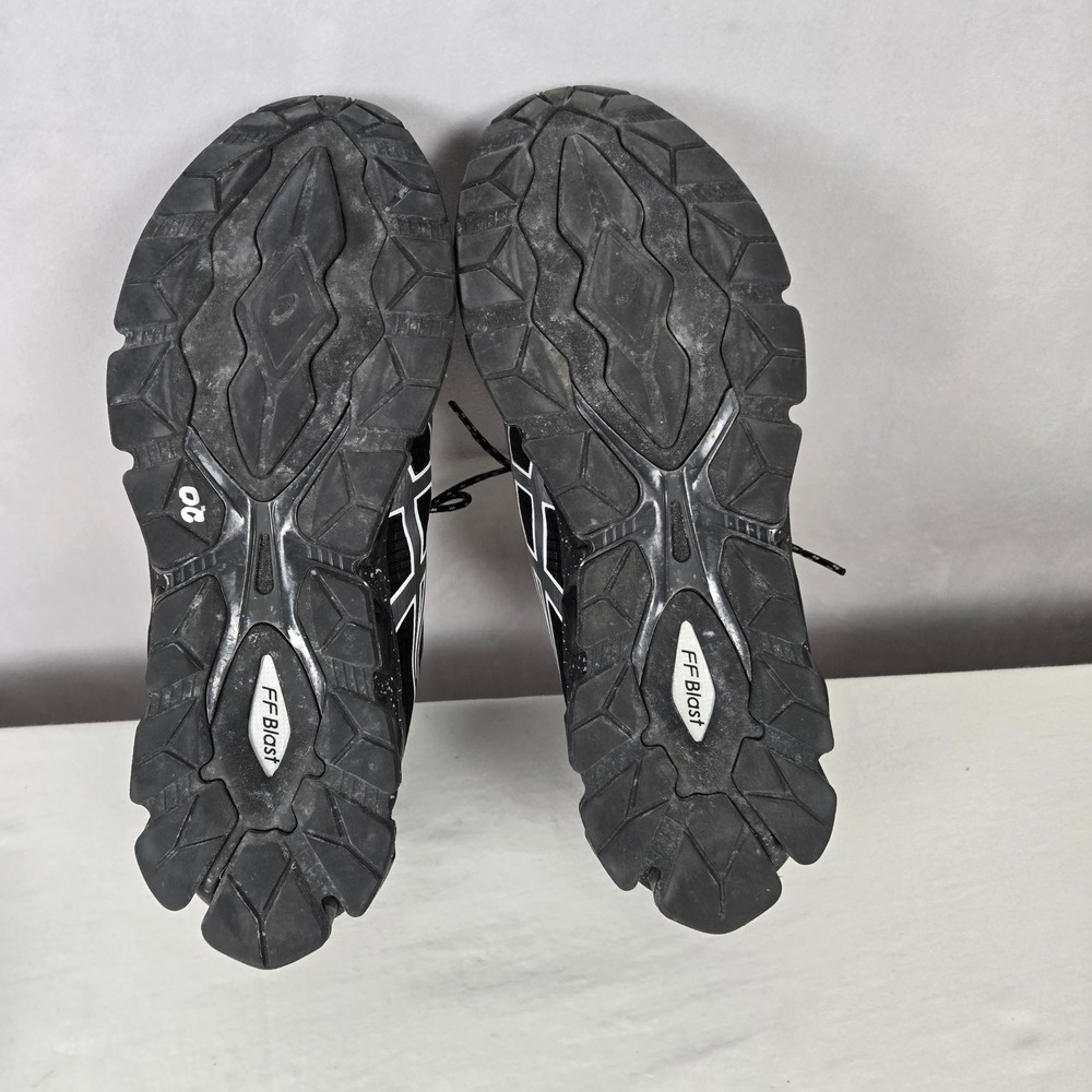 ASICS GEL-Quantum 360 VII Men Running Shoes Black Silver 1201A680 Size 9.5 Train - Picture 2 of 9
